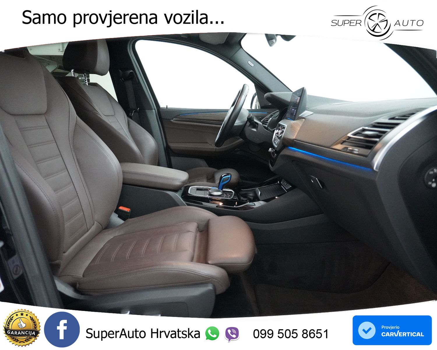BMW iX3 80 kWh (286 KS) M Sport LED+GR SJED+ACC