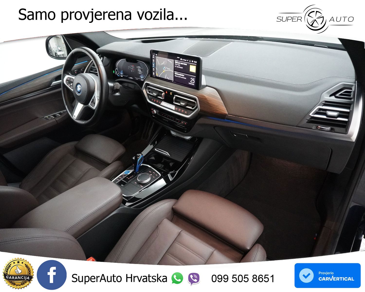 BMW iX3 80 kWh (286 KS) M Sport LED+GR SJED+ACC