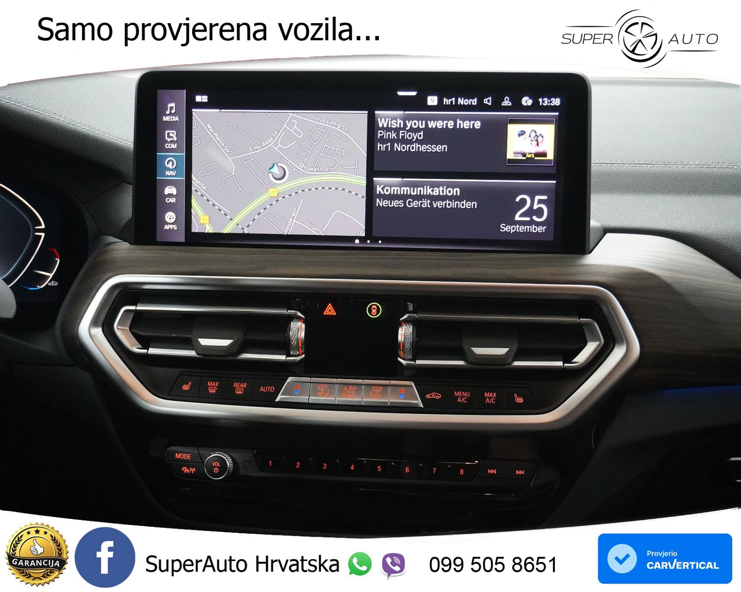 BMW iX3 80 kWh (286 KS) M Sport LED+GR SJED+ACC