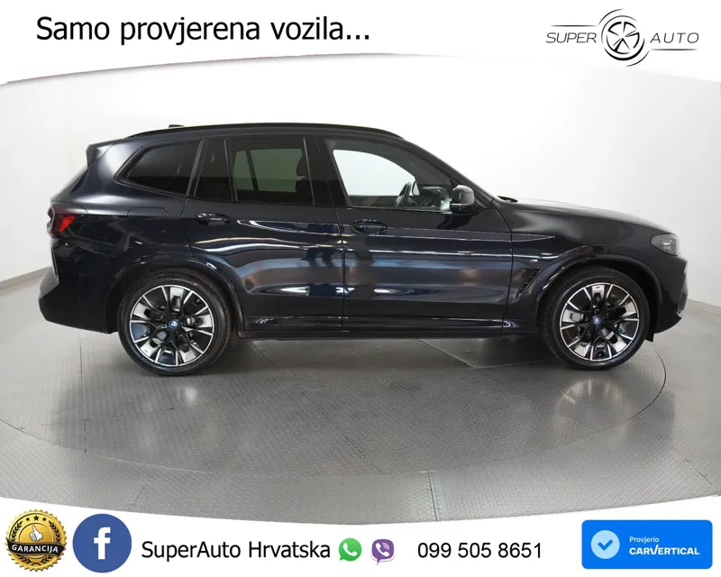 BMW iX3 80 kWh (286 KS) M Sport LED+GR SJED+ACC