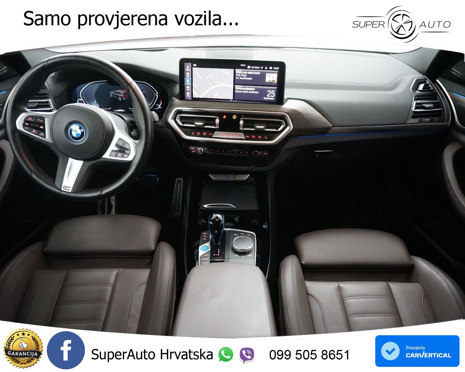 BMW iX3 80 kWh (286 KS) M Sport LED+GR SJED+ACC