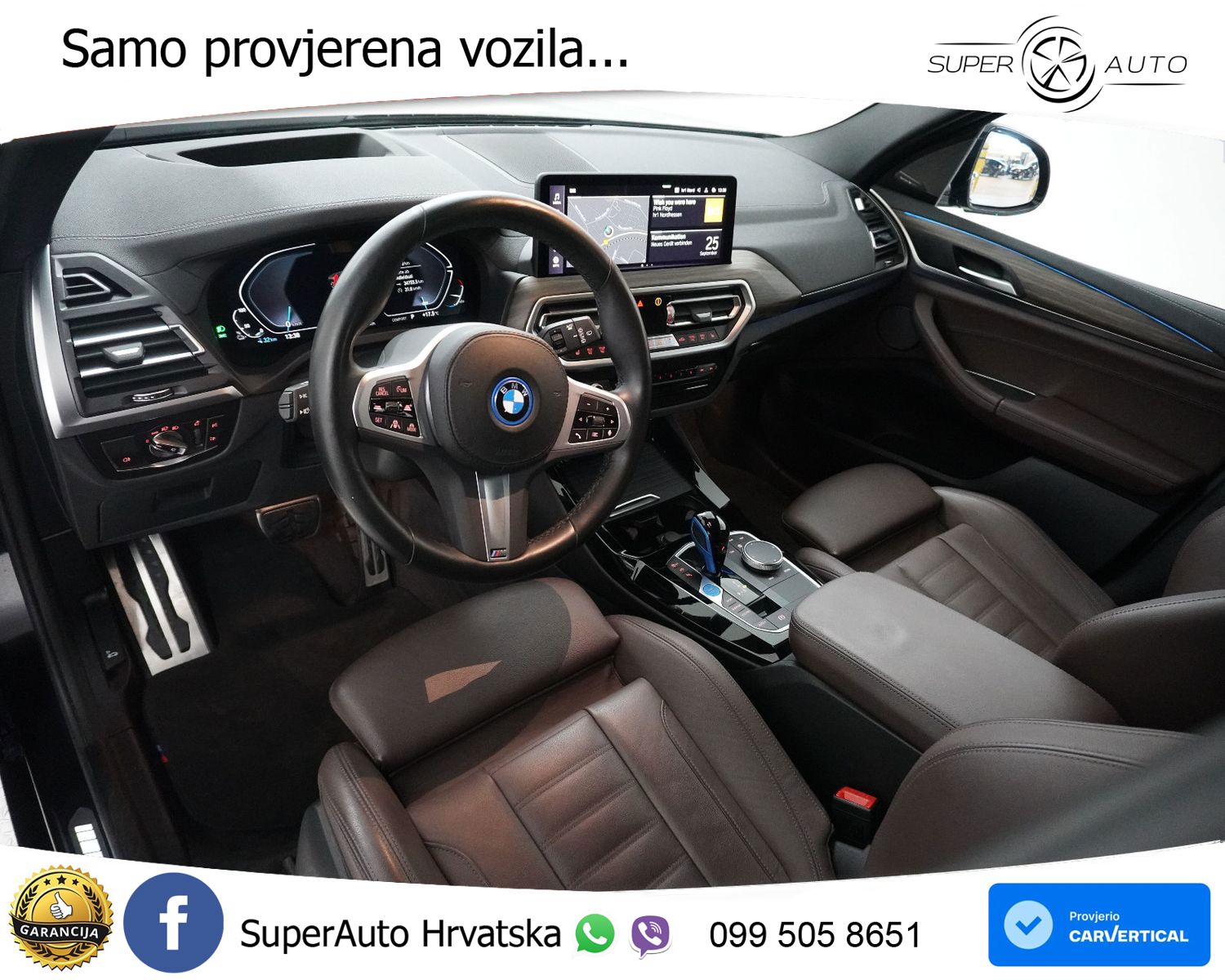 BMW iX3 80 kWh (286 KS) M Sport LED+GR SJED+ACC