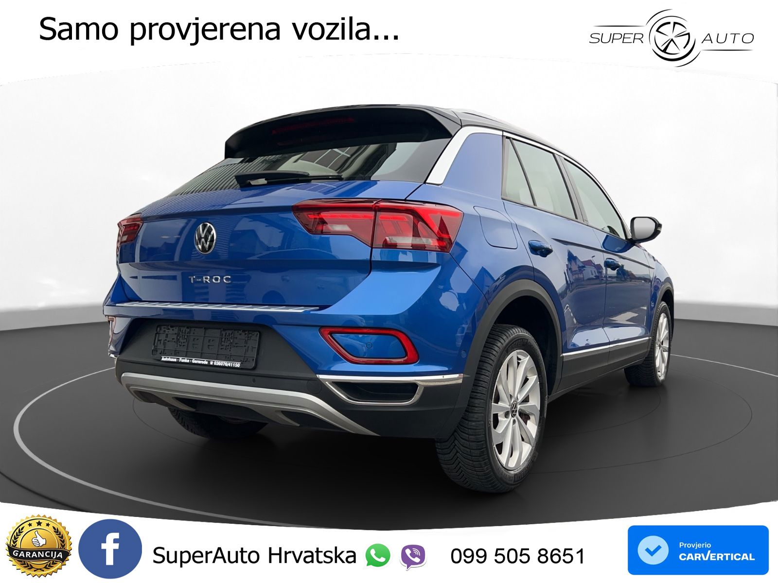 Volkswagen T-Roc 1.5 TSI (150 KS) DSG LED+GR SJED+ACC