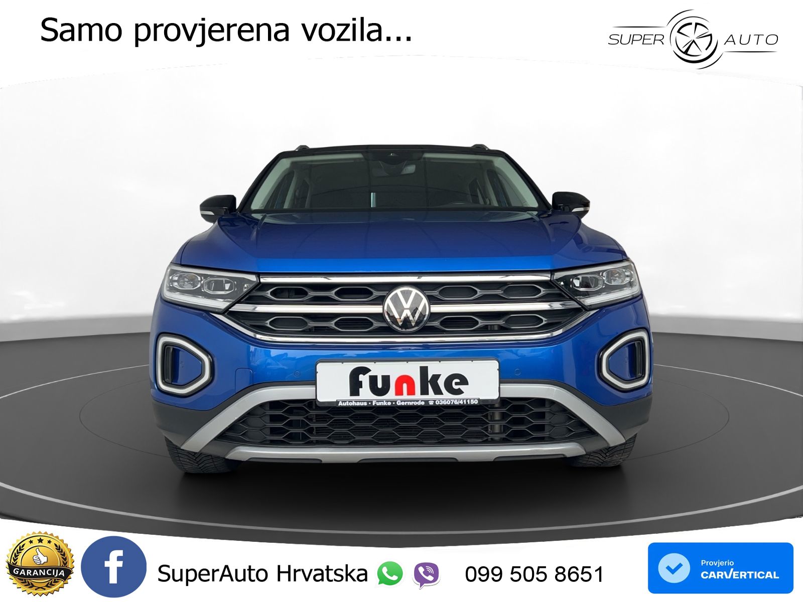 Volkswagen T-Roc 1.5 TSI (150 KS) DSG LED+GR SJED+ACC