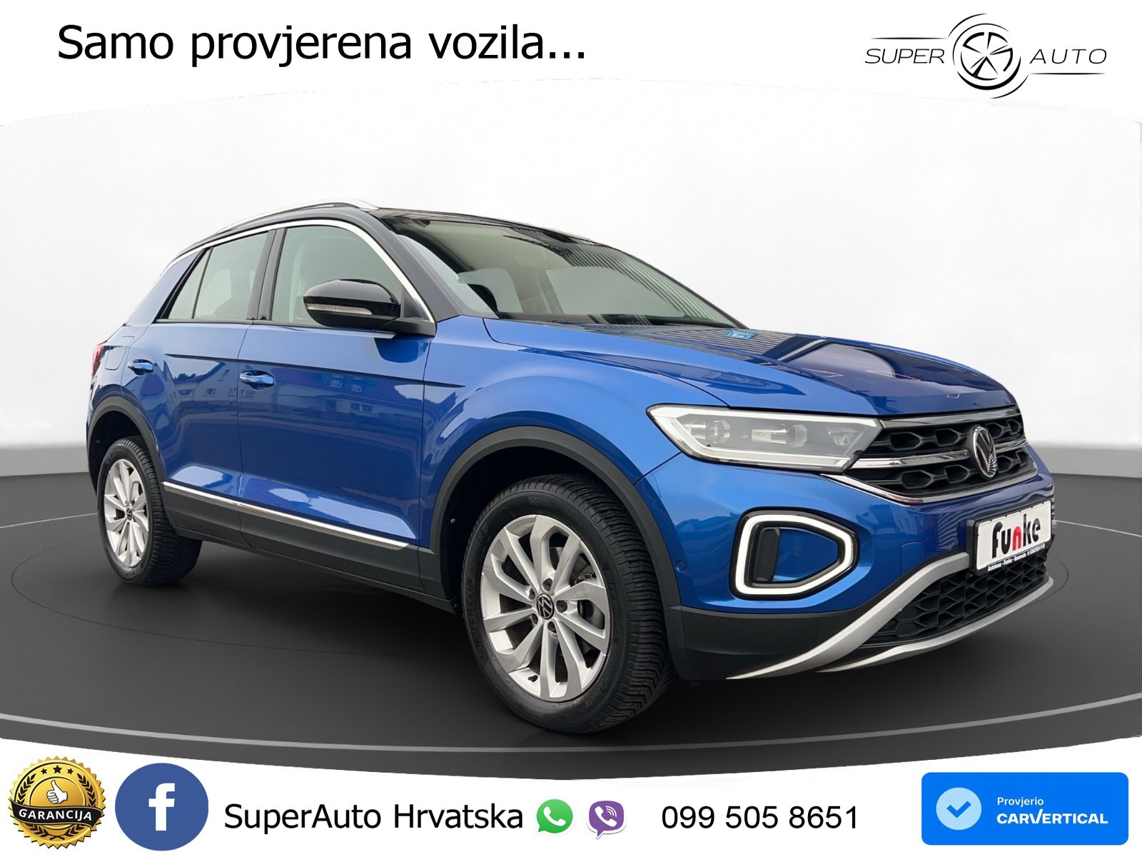Volkswagen T-Roc 1.5 TSI (150 KS) DSG LED+GR SJED+ACC