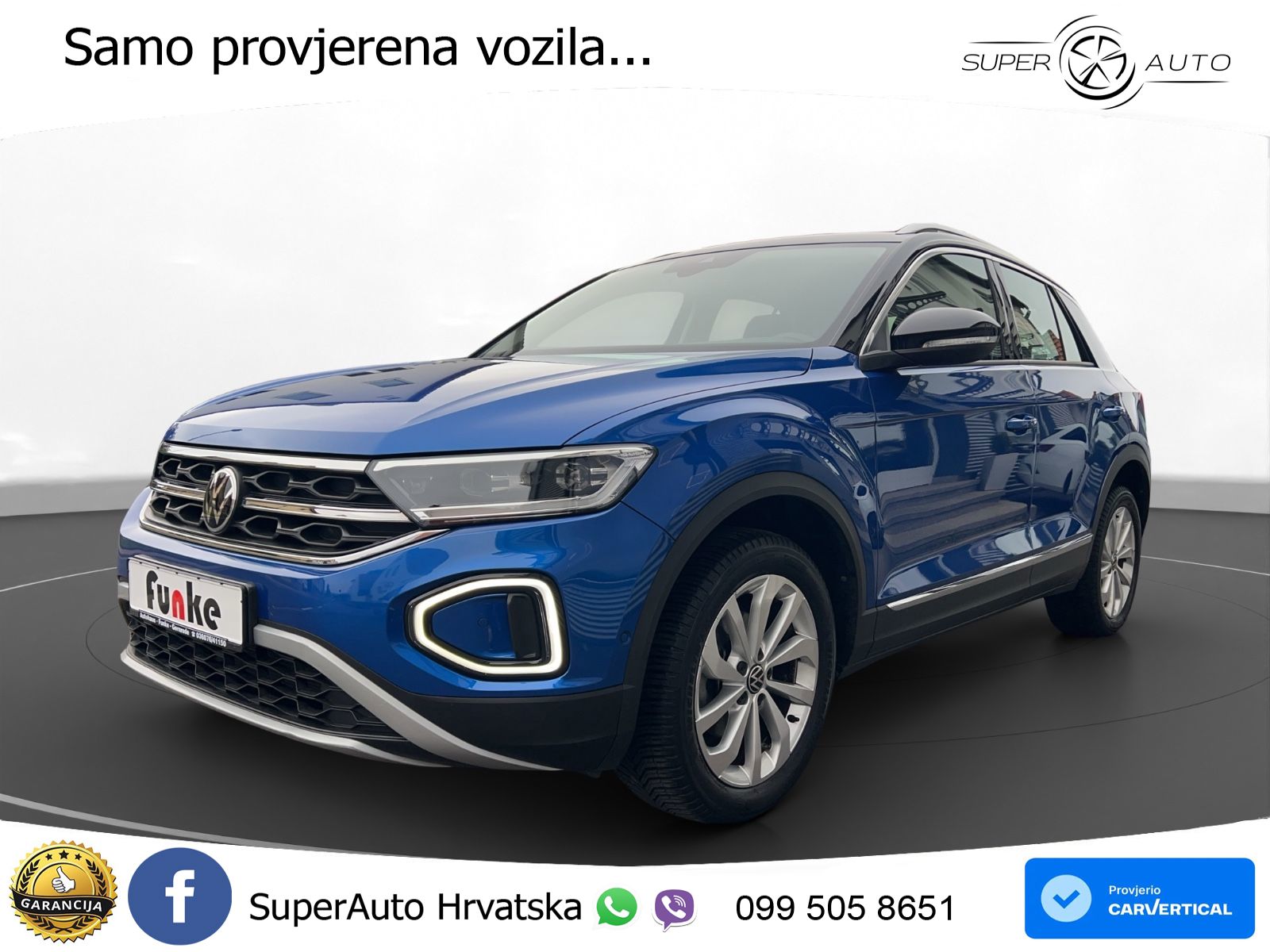 Volkswagen T-Roc 1.5 TSI (150 KS) DSG LED+GR SJED+ACC