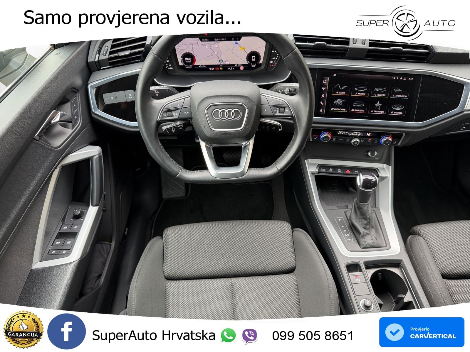 Audi Q3 Sportback 35 TDI (150 KS) S tronic LED+GR SJED+ACC