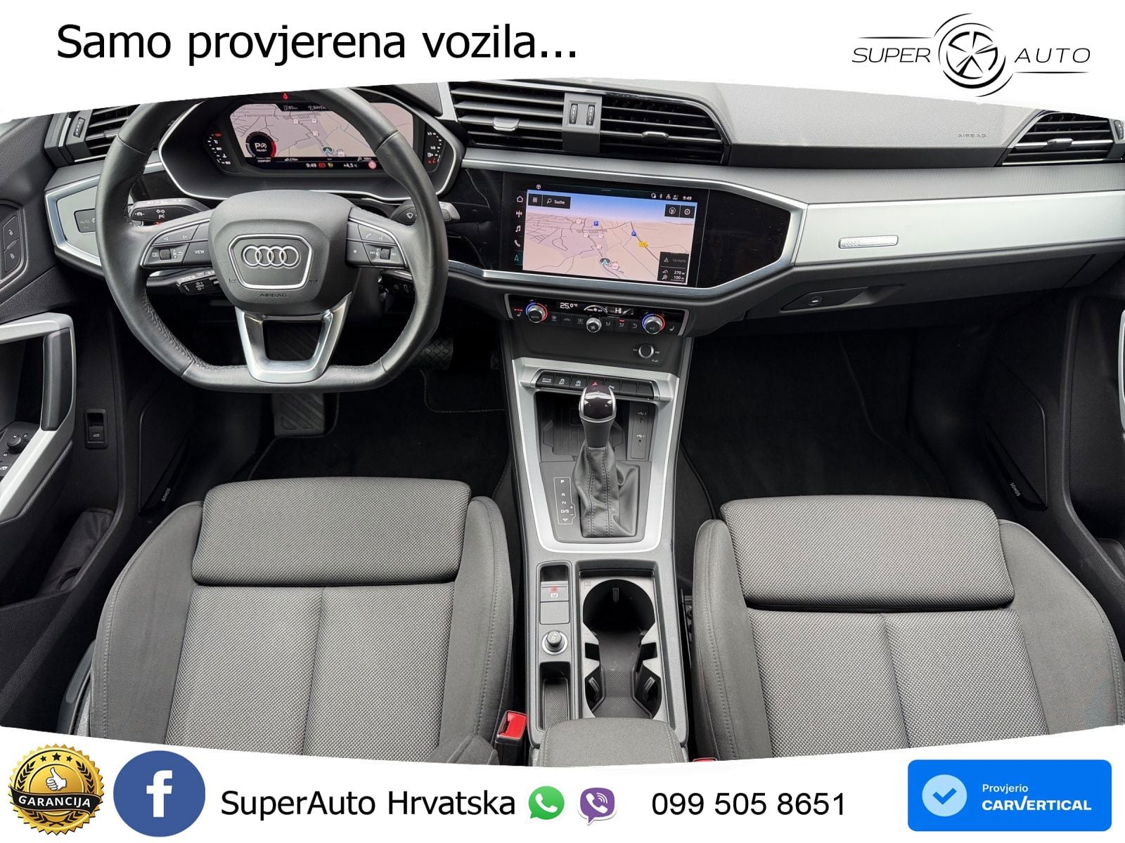 Audi Q3 Sportback 35 TDI (150 KS) S tronic LED+GR SJED+ACC