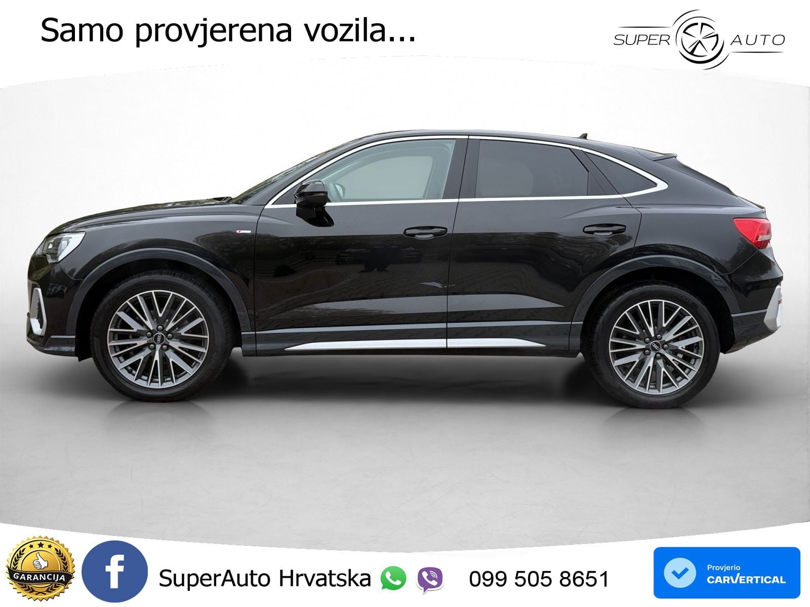 Audi Q3 Sportback 35 TDI (150 KS) S tronic LED+GR SJED+ACC