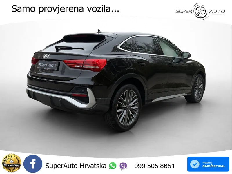 Audi Q3 Sportback 35 TDI (150 KS) S tronic LED+GR SJED+ACC