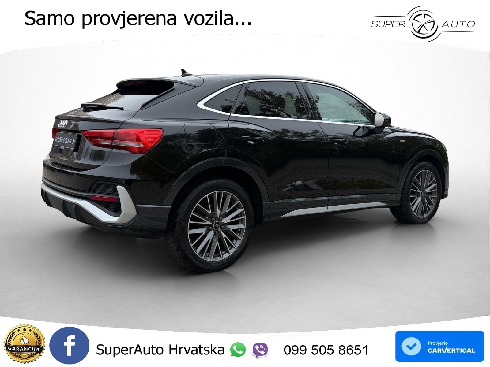 Audi Q3 Sportback 35 TDI (150 KS) S tronic LED+GR SJED+ACC