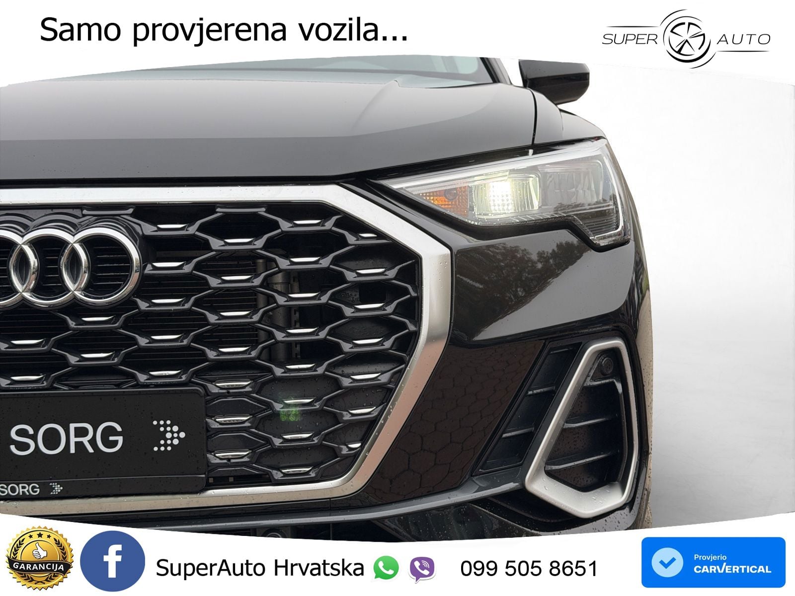 Audi Q3 Sportback 35 TDI (150 KS) S tronic LED+GR SJED+ACC