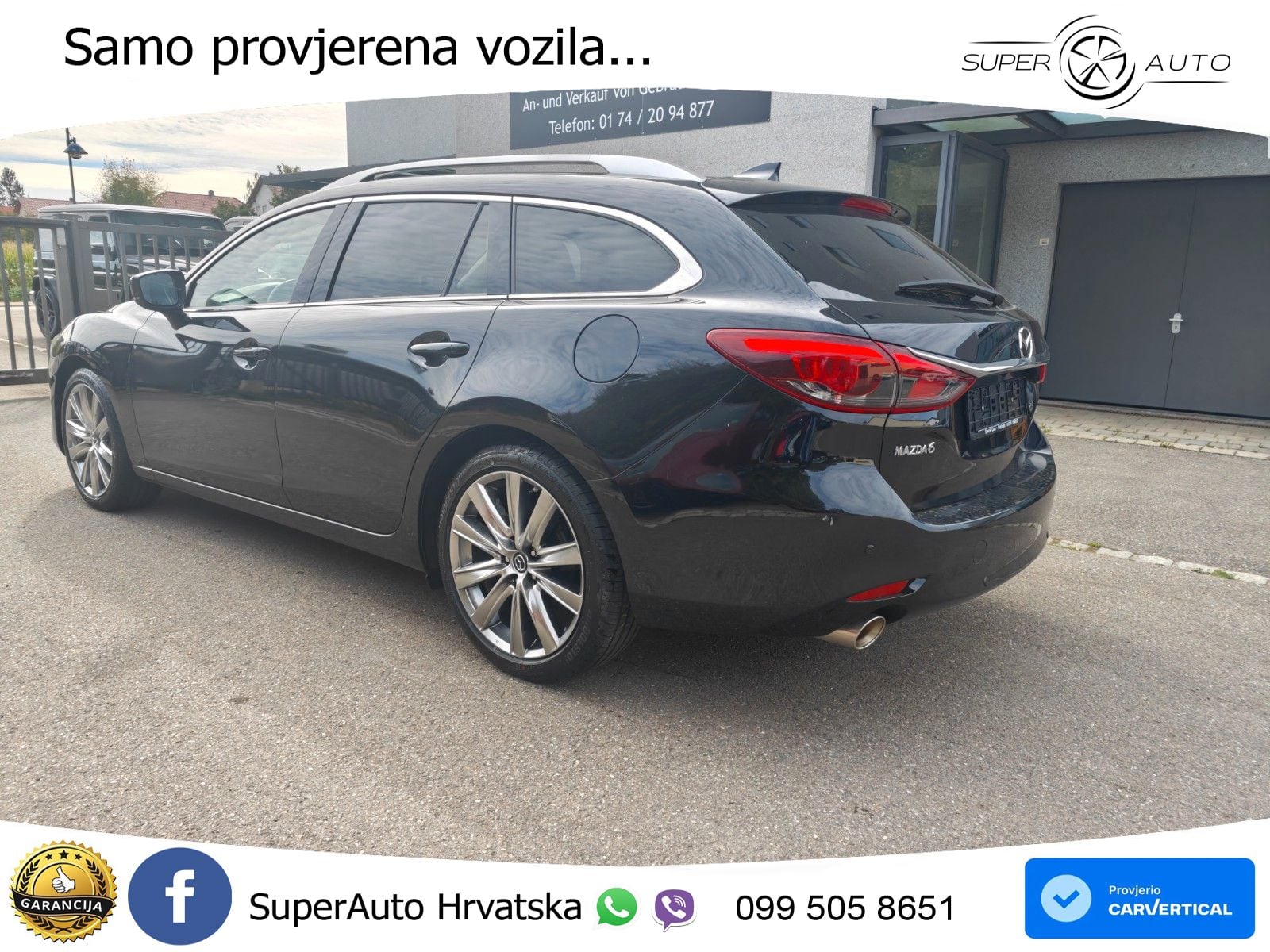 Mazda 6 Sport Combi 2.5 SKYACTIV-G (194 KS) SKYACTIV-Drive MATRIX+GR SJED+KAM