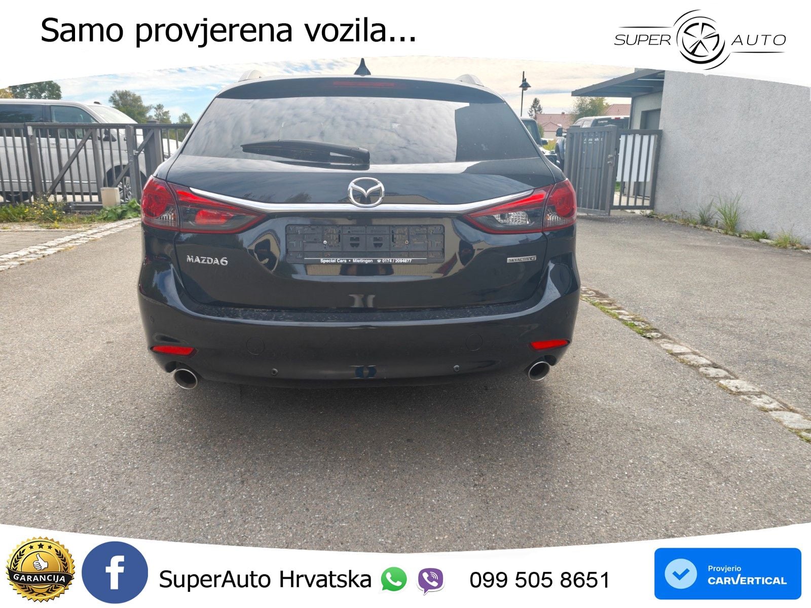 Mazda 6 Sport Combi 2.5 SKYACTIV-G (194 KS) SKYACTIV-Drive MATRIX+GR SJED+KAM