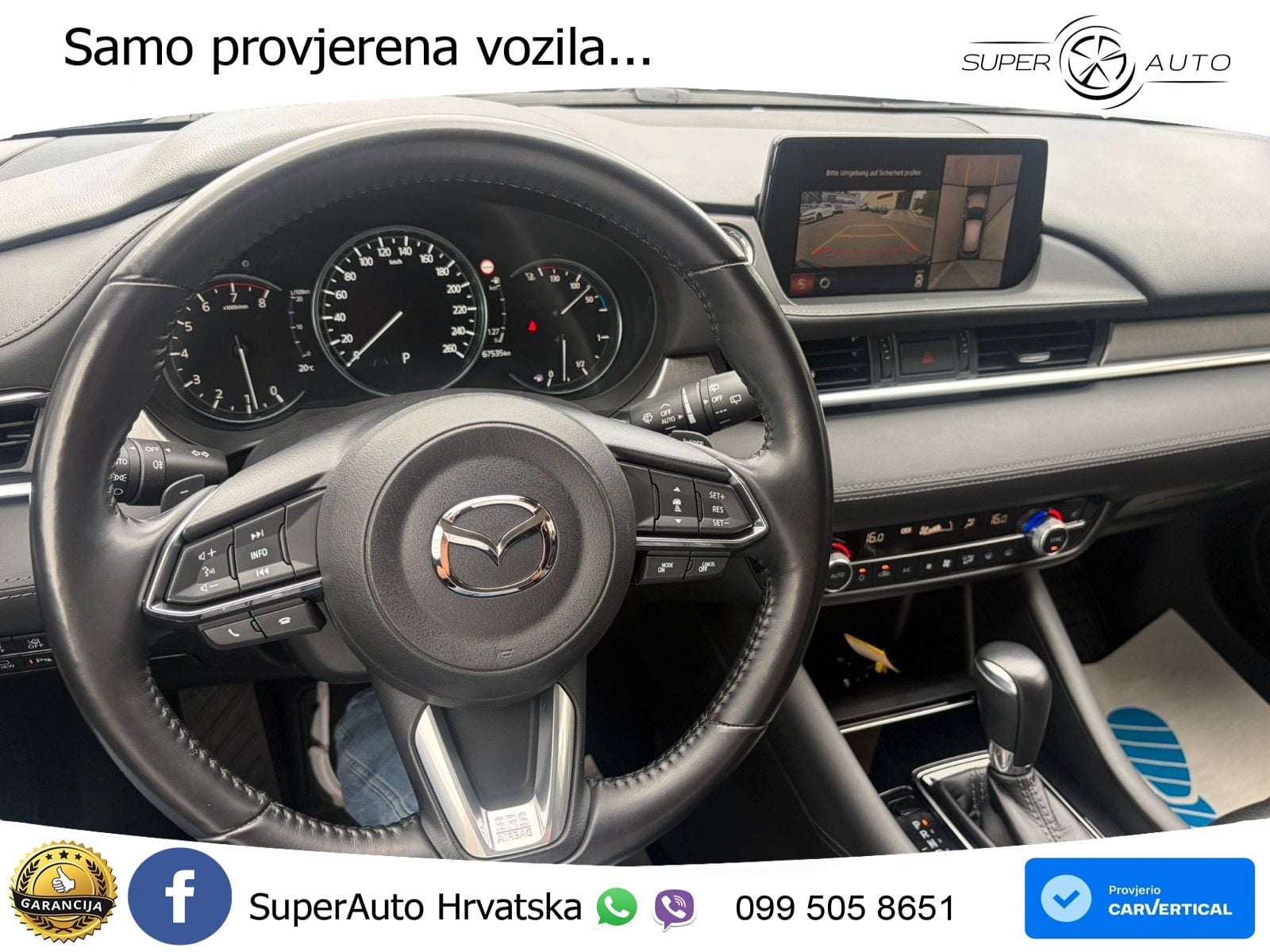Mazda 6 Sport Combi 2.5 SKYACTIV-G (194 KS) SKYACTIV-Drive MATRIX+GR SJED+KAM