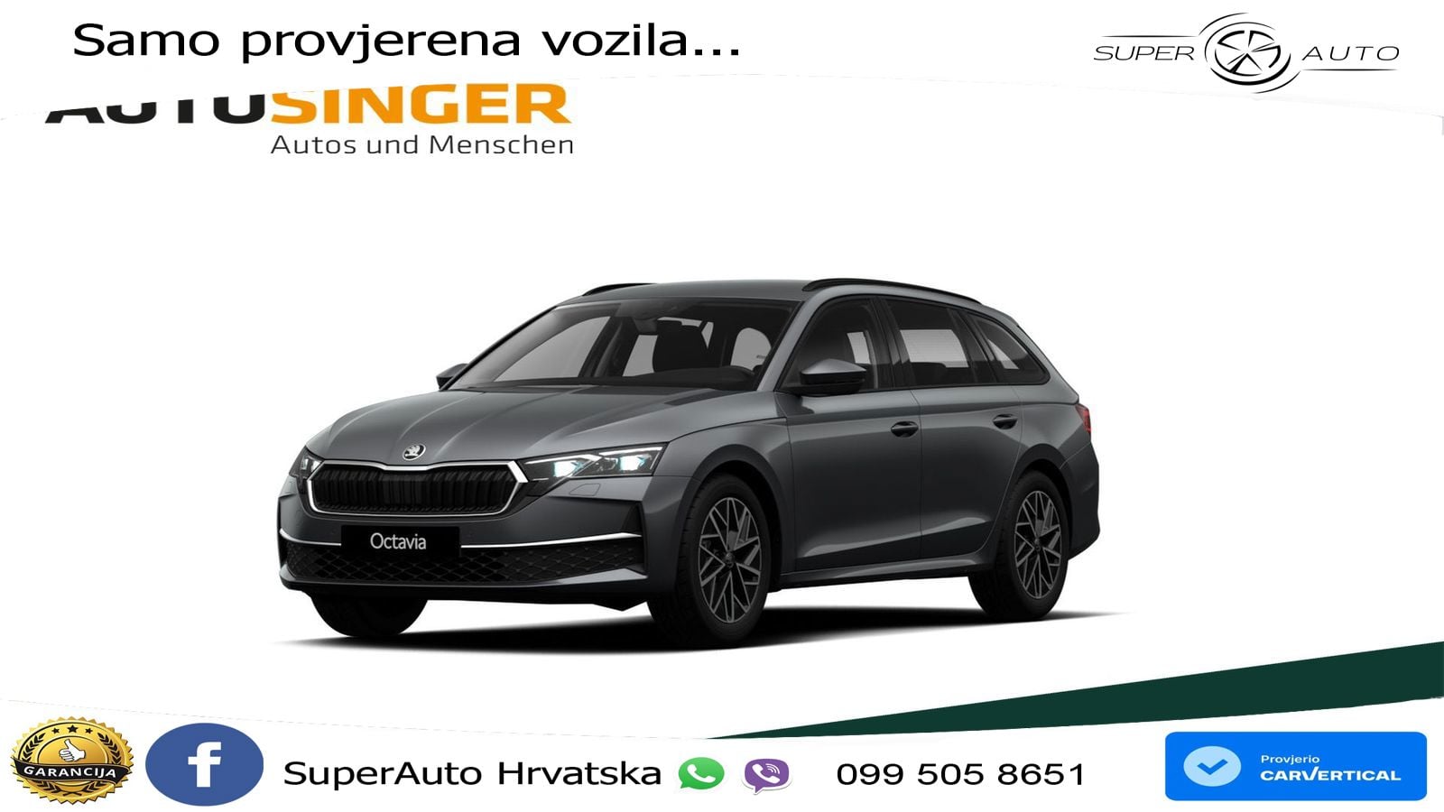Škoda Octavia Combi 2.0 TSI (204 KS) 4x4 DSG Selection LED+GR SJED+ACC