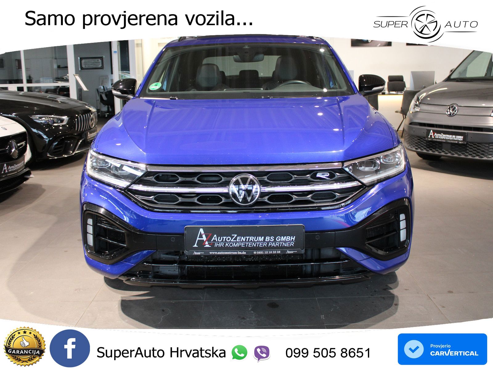 Volkswagen T-Roc I R 2.0 TSI (300 KS) OPF 4M DSG MATRIX+GR SJED+KAM