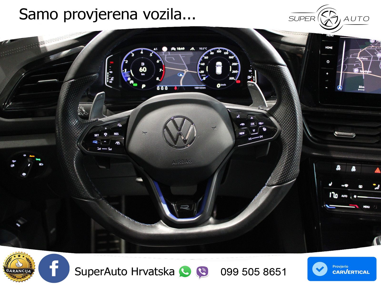 Volkswagen T-Roc I R 2.0 TSI (300 KS) OPF 4M DSG MATRIX+GR SJED+KAM