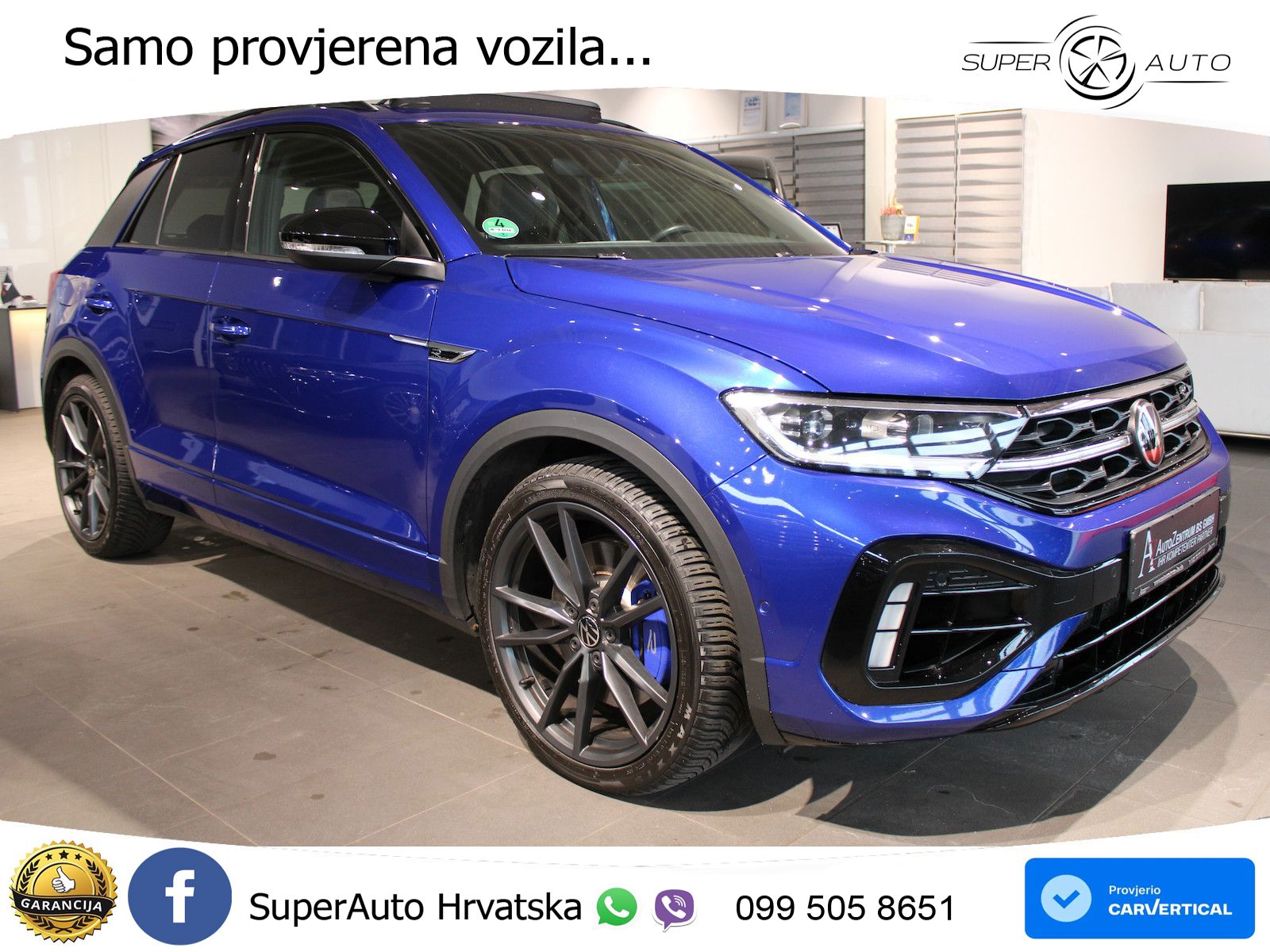 Volkswagen T-Roc I R 2.0 TSI (300 KS) OPF 4M DSG MATRIX+GR SJED+KAM