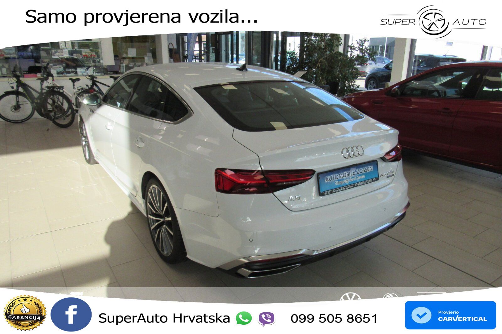 Audi A5 Sportback  40 TFSI (204 KS) quattro S tronic S line