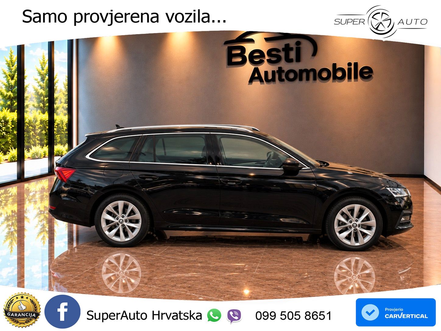 Škoda Octavia Combi 1.5 TSI (150 KS) LED+GR SJED+ACC