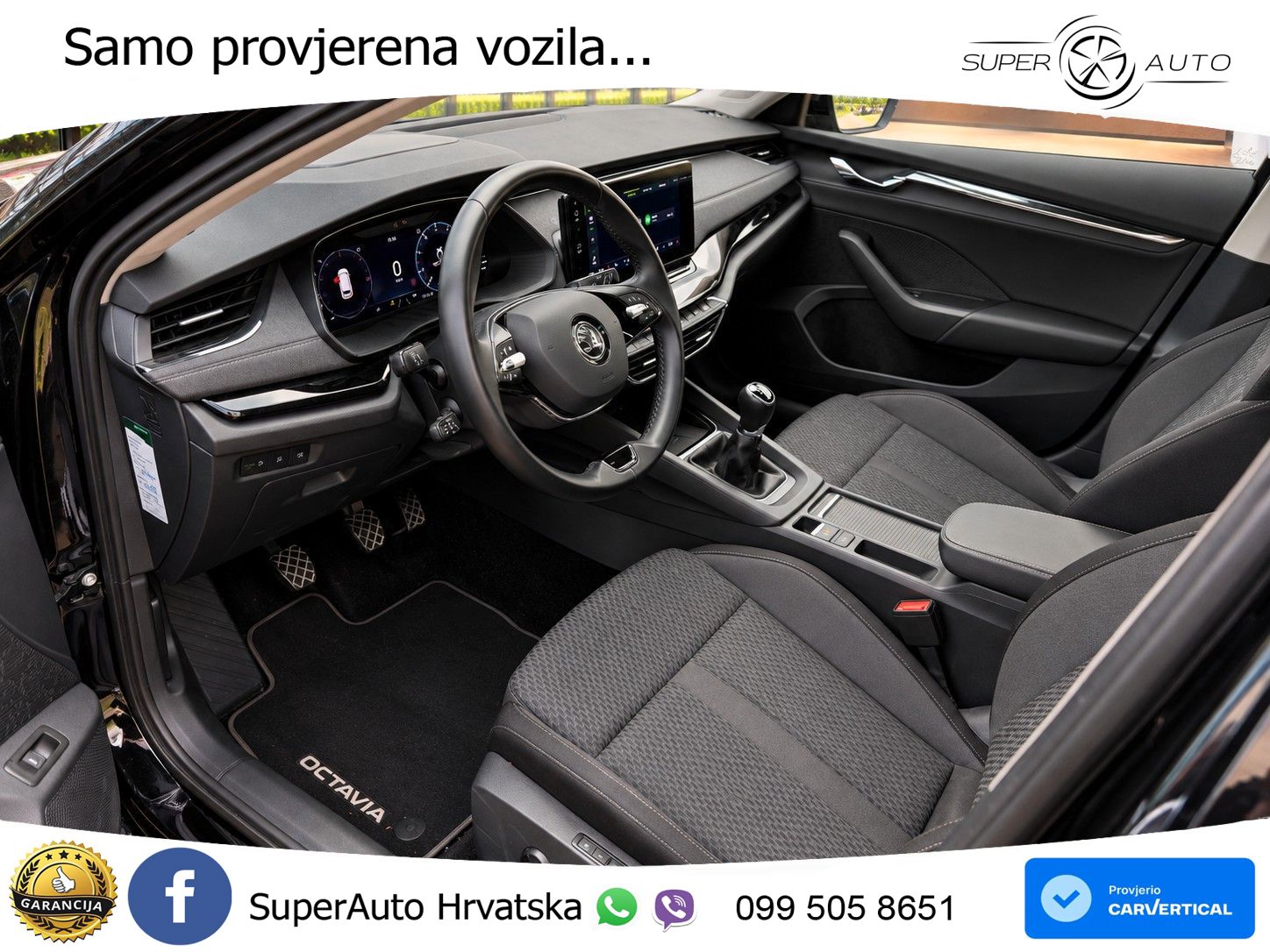 Škoda Octavia Combi 1.5 TSI (150 KS) LED+GR SJED+ACC