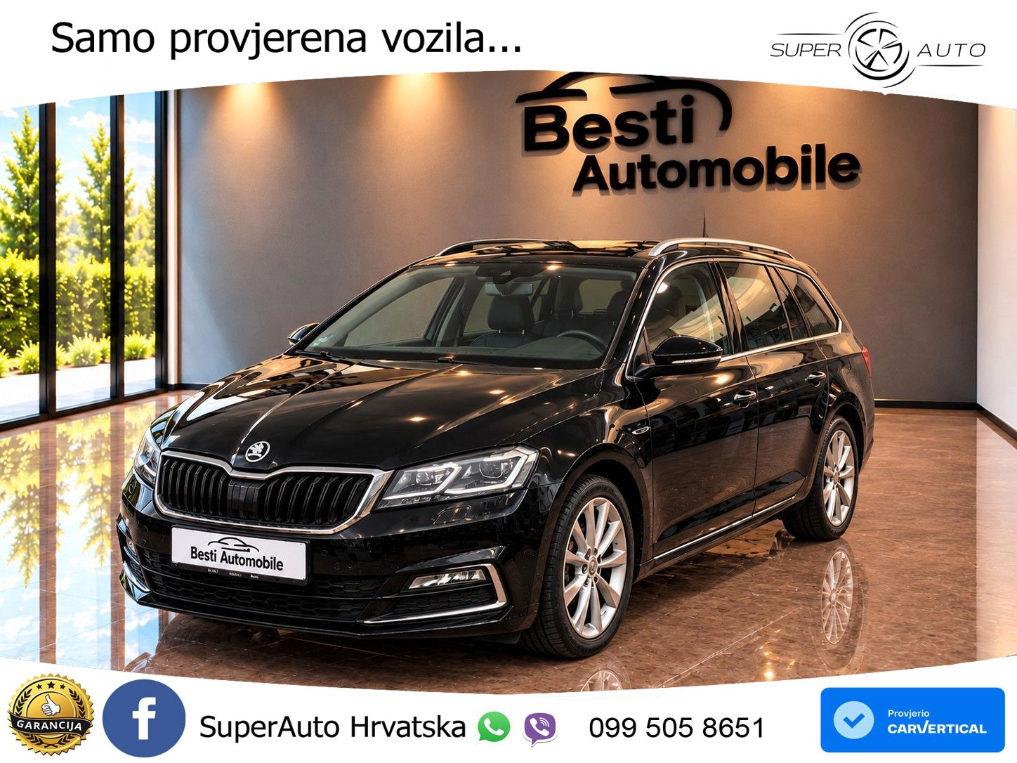 Škoda Octavia Combi 1.5 TSI (150 KS) LED+GR SJED+ACC