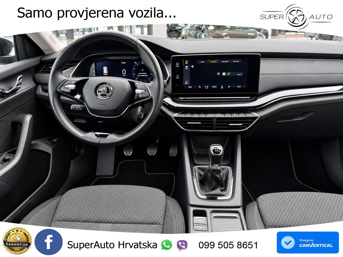 Škoda Octavia Combi 1.5 TSI (150 KS) LED+GR SJED+ACC