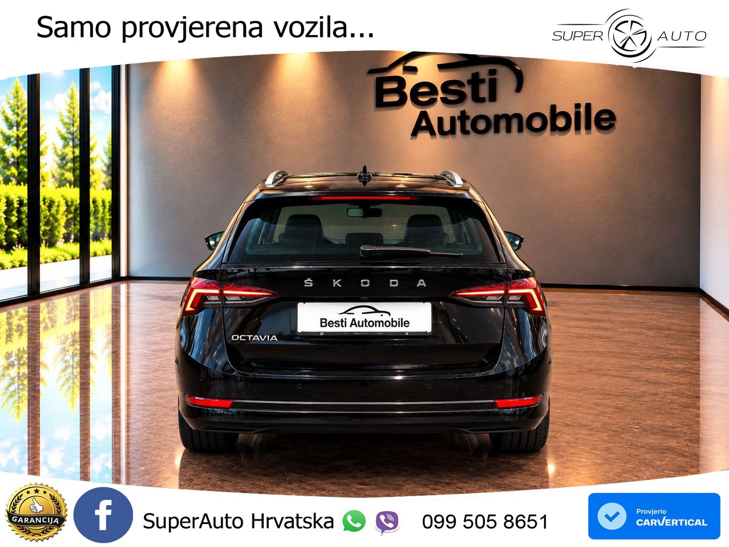 Škoda Octavia Combi 1.5 TSI (150 KS) LED+GR SJED+ACC