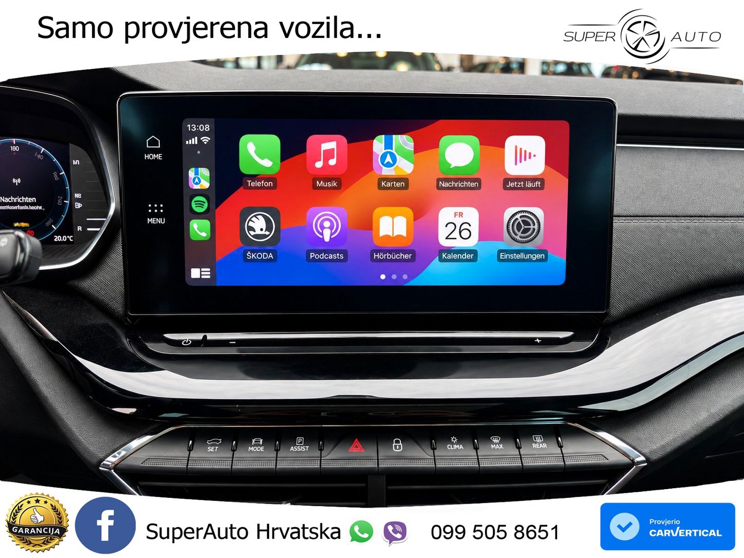 Škoda Octavia Combi 1.5 TSI (150 KS) LED+GR SJED+ACC