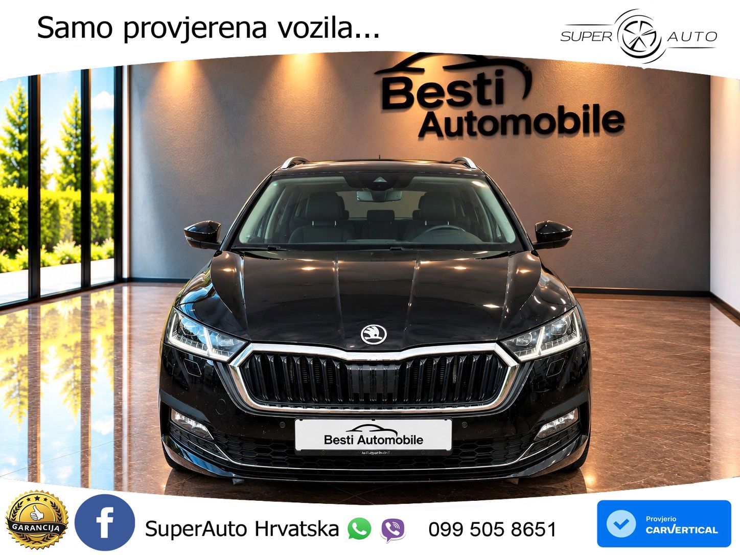 Škoda Octavia Combi 1.5 TSI (150 KS) LED+GR SJED+ACC