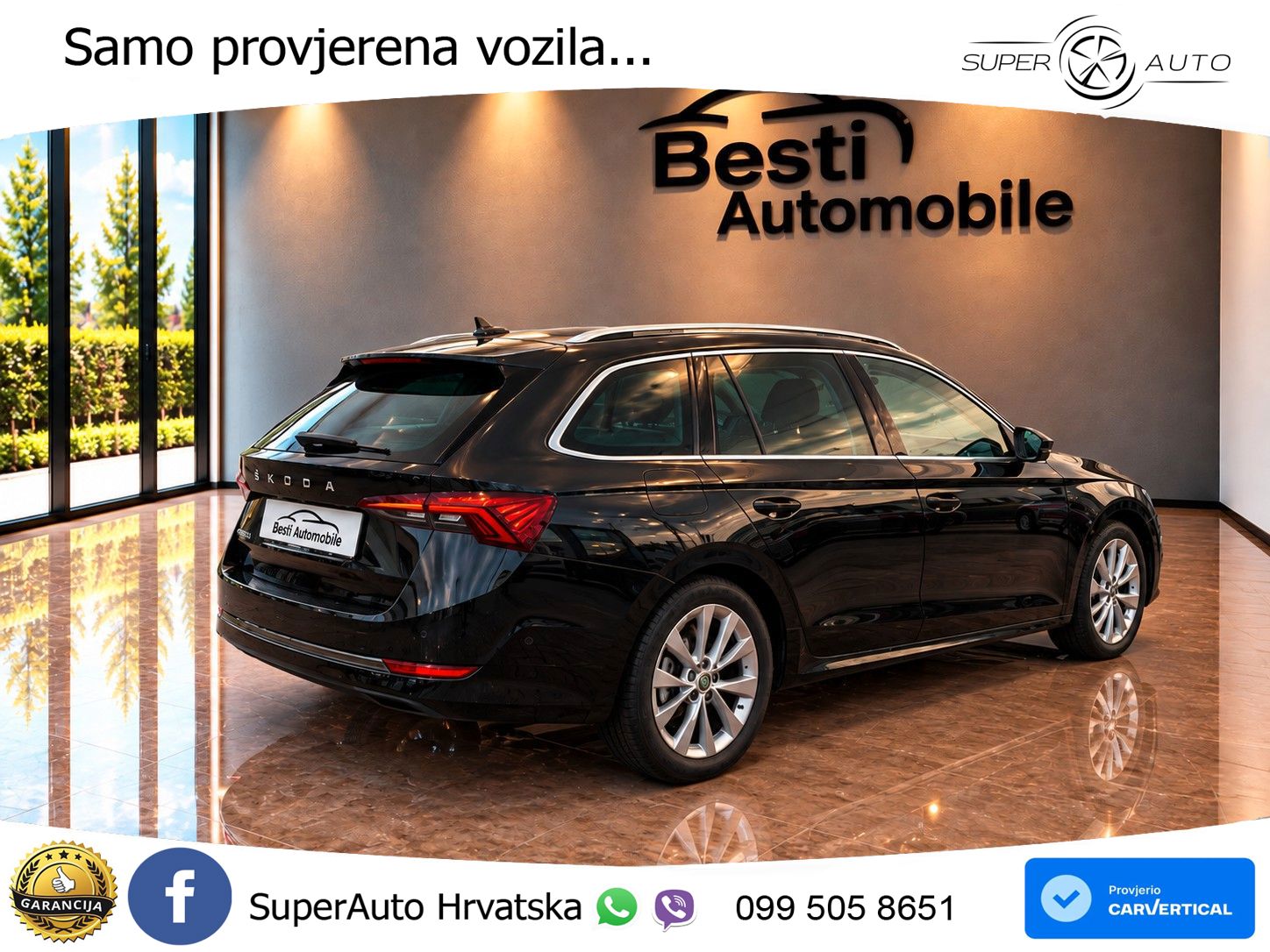 Škoda Octavia Combi 1.5 TSI (150 KS) LED+GR SJED+ACC