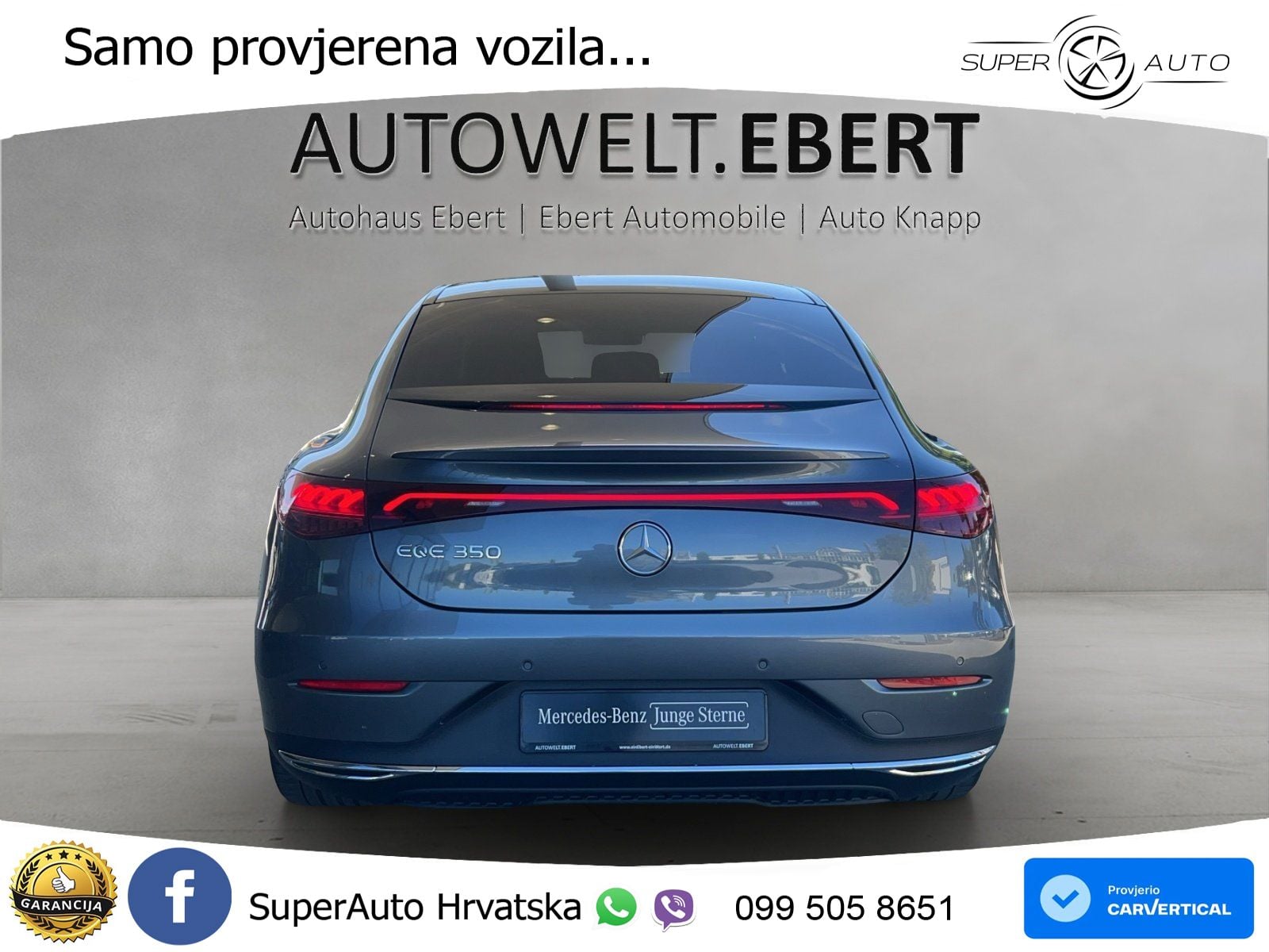 Mercedes EQE 350 98 kWh (292 KS) 4MATIC
