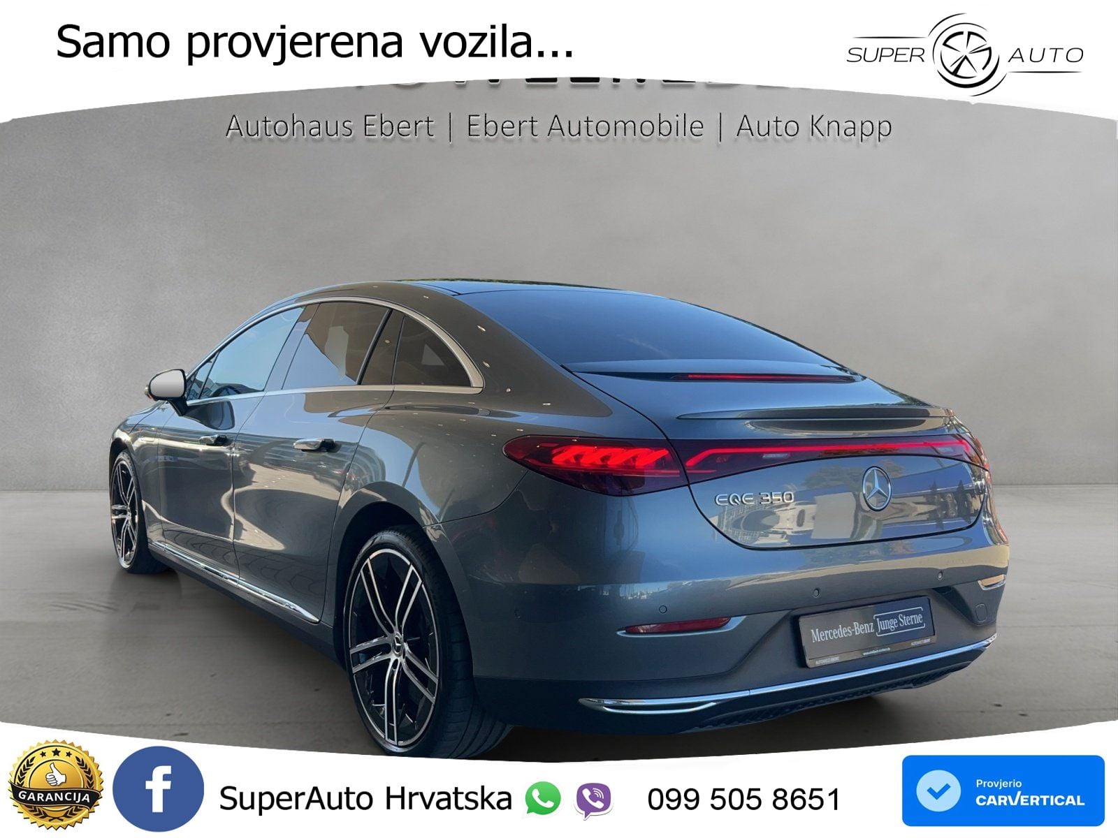 Mercedes EQE 350 98 kWh (292 KS) 4MATIC