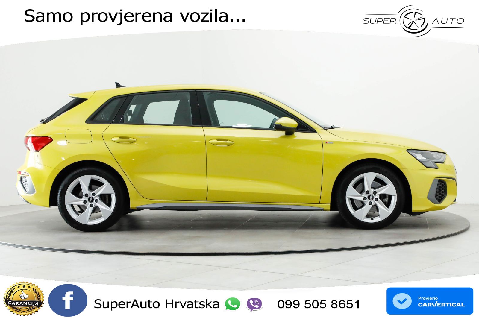 Audi A3 40 TFSI (190 KS) quattro S tronic S line