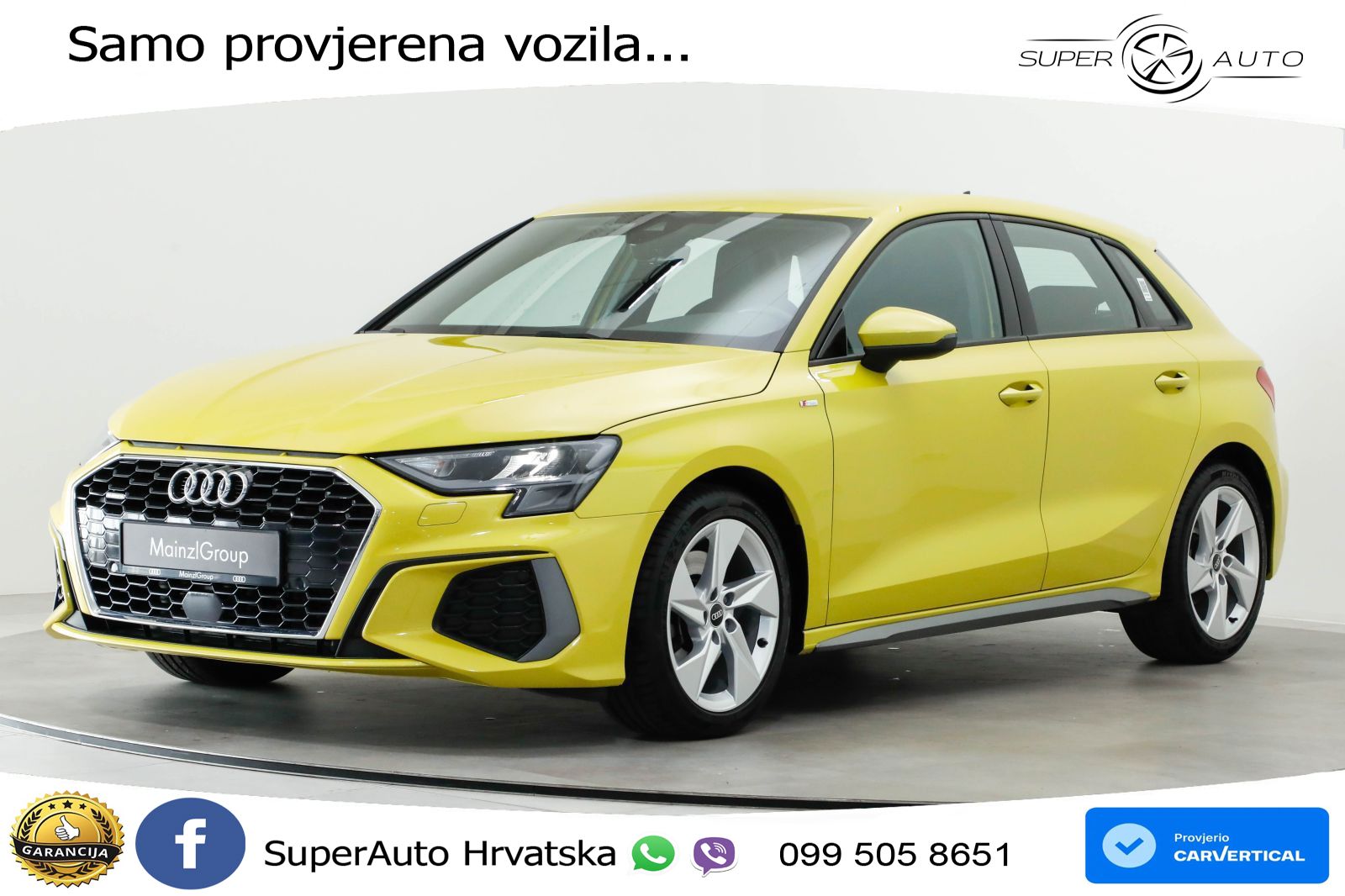 Audi A3 40 TFSI (190 KS) quattro S tronic S line