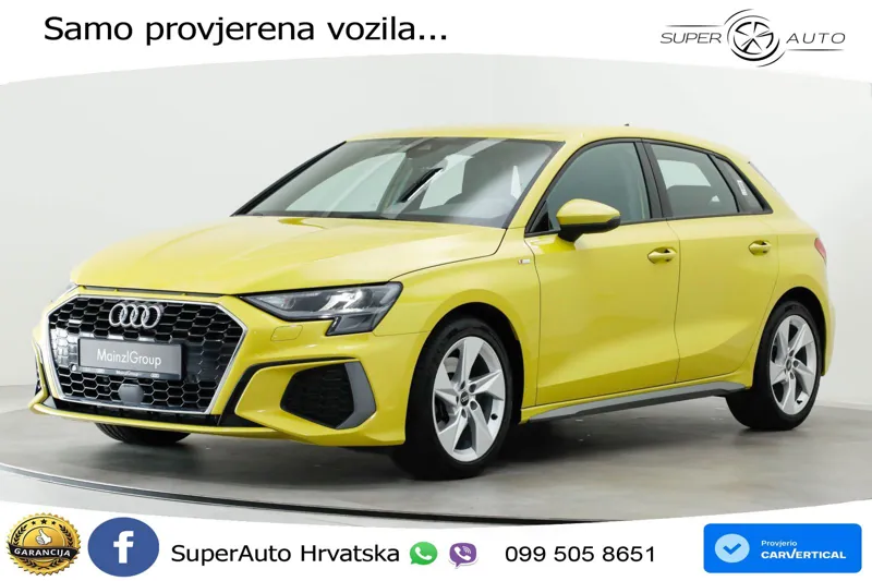 Audi A3 40 TFSI (190 KS) quattro S tronic S line