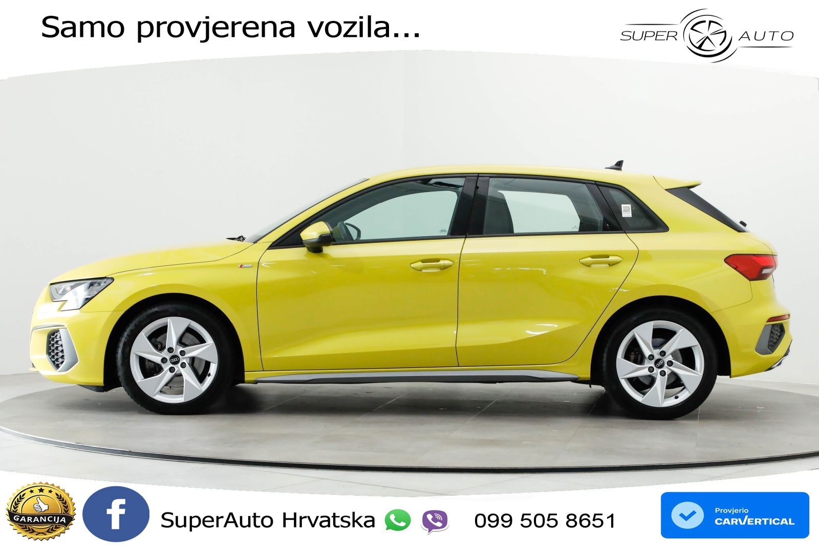 Audi A3 40 TFSI (190 KS) quattro S tronic S line