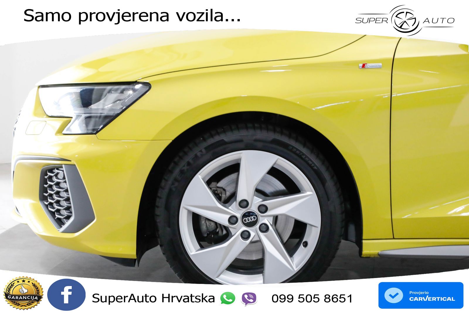 Audi A3 40 TFSI (190 KS) quattro S tronic S line