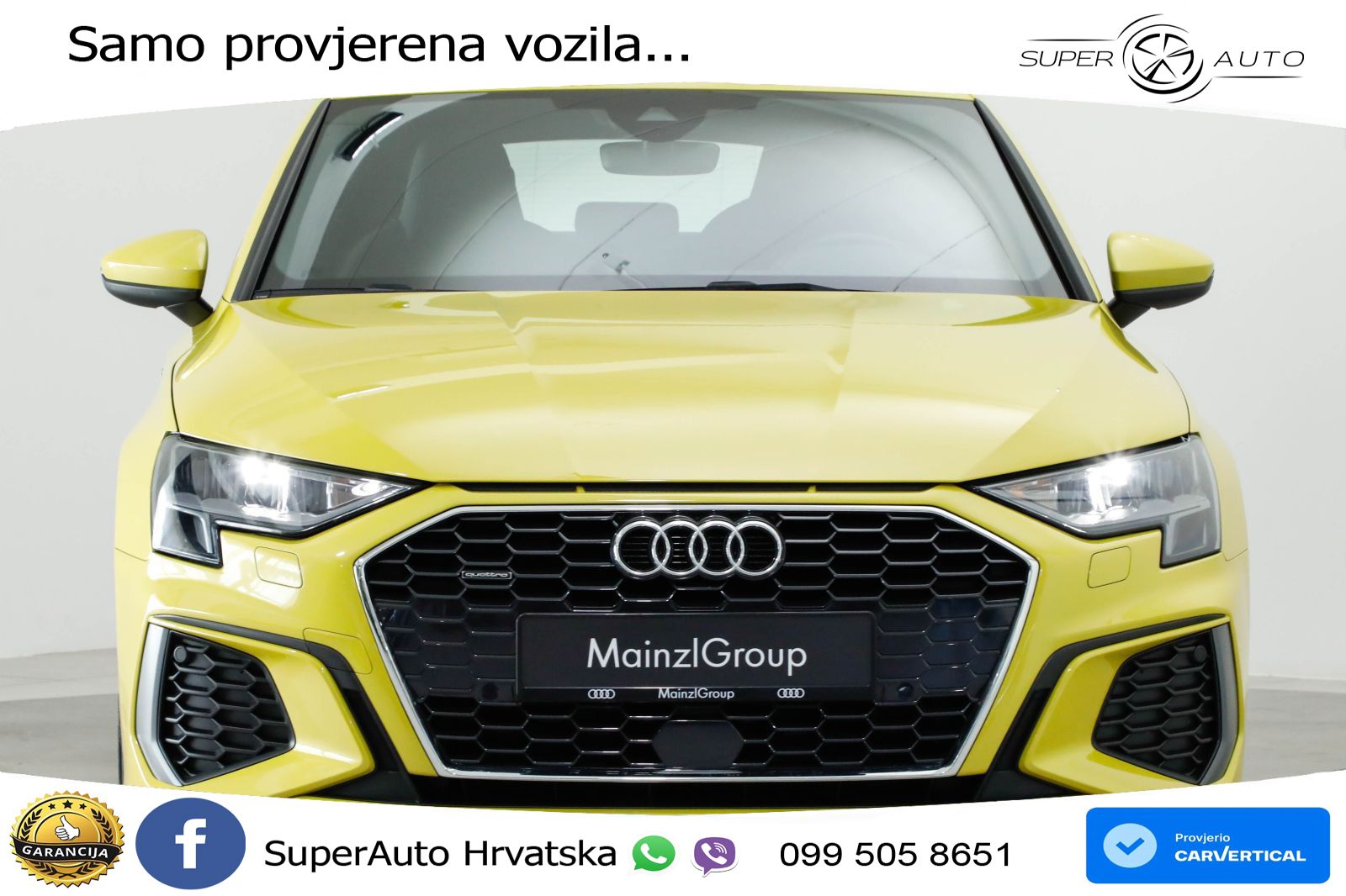 Audi A3 40 TFSI (190 KS) quattro S tronic S line