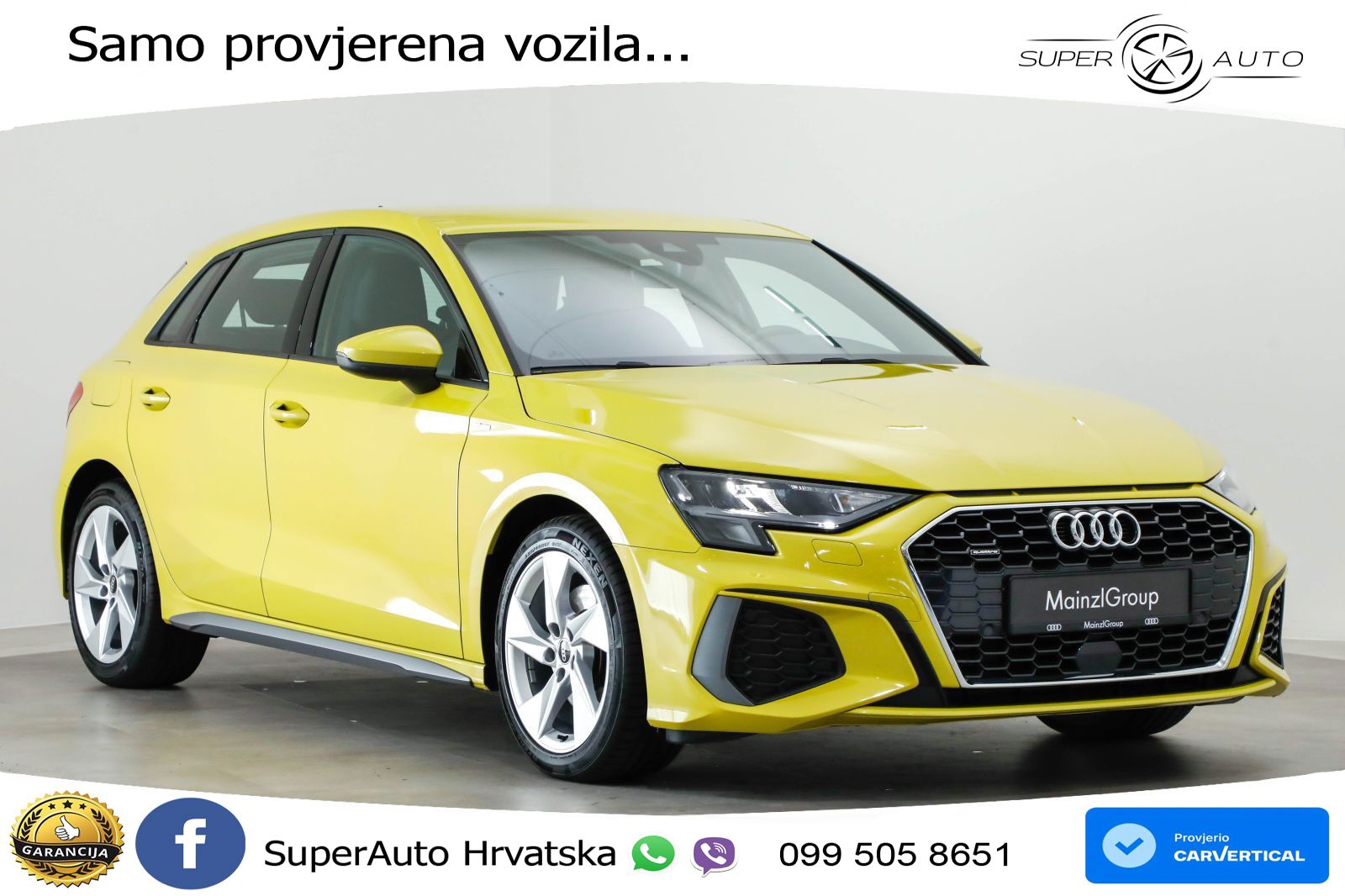 Audi A3 40 TFSI (190 KS) quattro S tronic S line