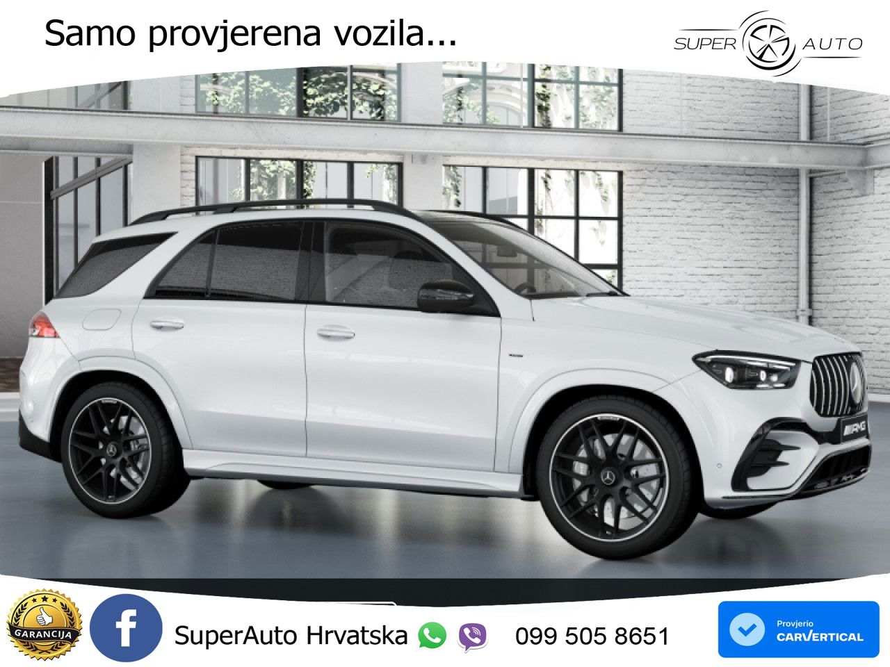 Mercedes AMG GLE 53 (544 KS) Hybrid 4MATIC+ 9G-TRONIC LED+GR SJED+ACC