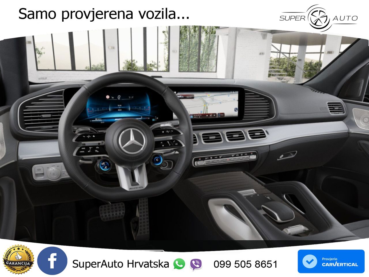 Mercedes AMG GLE 53 (544 KS) Hybrid 4MATIC+ 9G-TRONIC LED+GR SJED+ACC