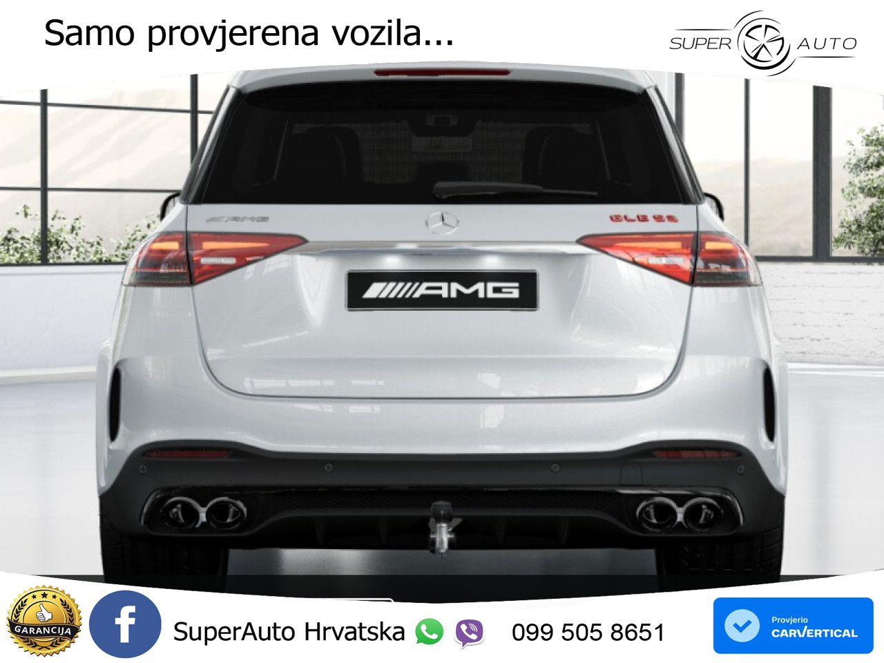 Mercedes AMG GLE 53 (544 KS) Hybrid 4MATIC+ 9G-TRONIC LED+GR SJED+ACC