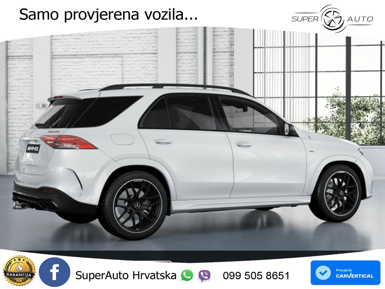Mercedes AMG GLE 53 (544 KS) Hybrid 4MATIC+ 9G-TRONIC LED+GR SJED+ACC