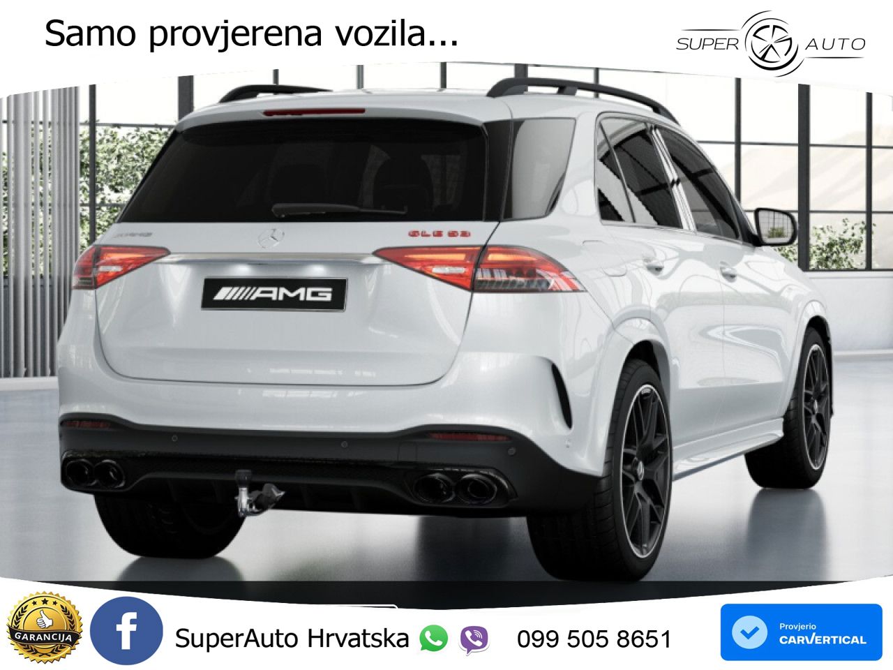 Mercedes AMG GLE 53 (544 KS) Hybrid 4MATIC+ 9G-TRONIC LED+GR SJED+ACC
