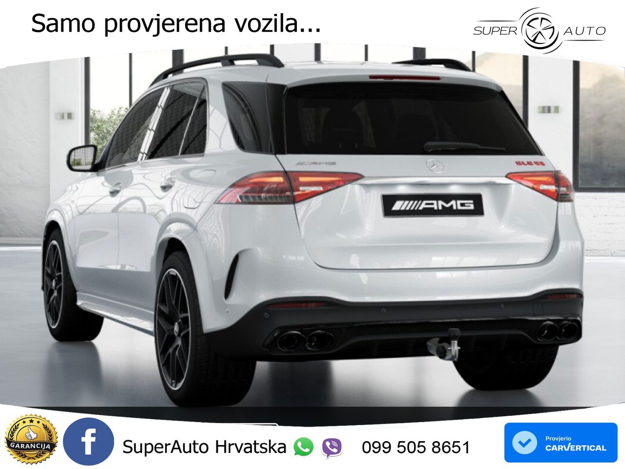 Mercedes AMG GLE 53 (544 KS) Hybrid 4MATIC+ 9G-TRONIC LED+GR SJED+ACC