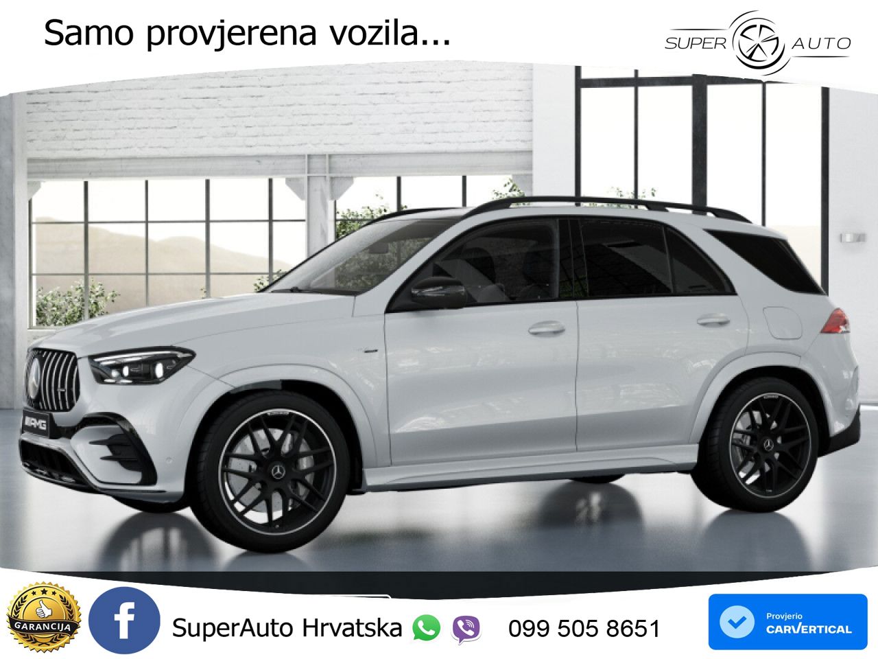 Mercedes AMG GLE 53 (544 KS) Hybrid 4MATIC+ 9G-TRONIC LED+GR SJED+ACC