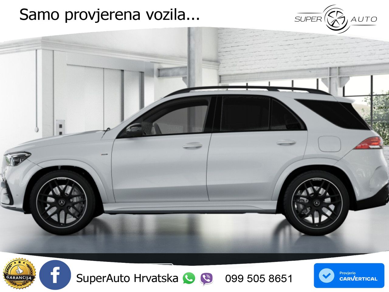Mercedes AMG GLE 53 (544 KS) Hybrid 4MATIC+ 9G-TRONIC LED+GR SJED+ACC