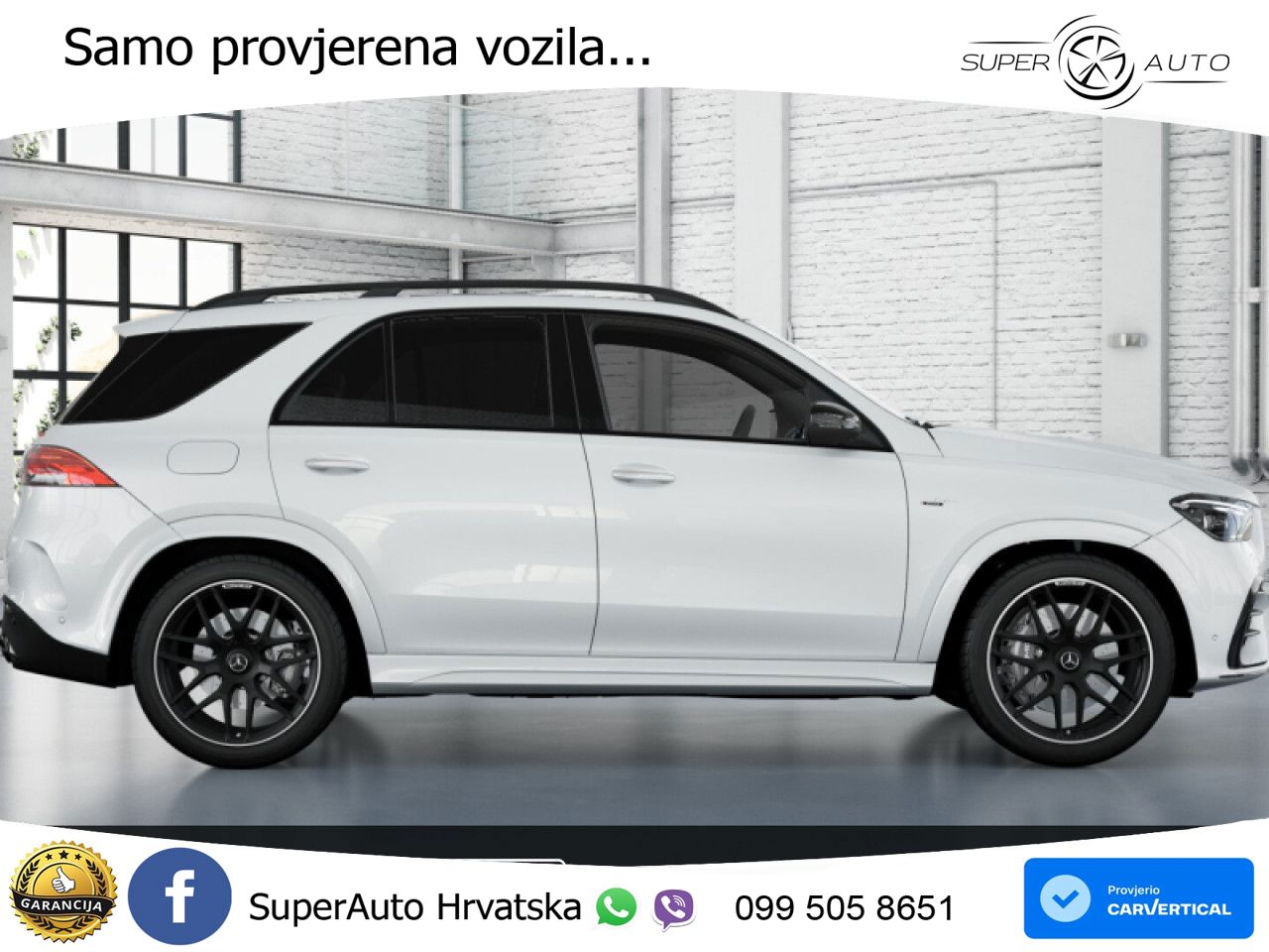 Mercedes AMG GLE 53 (544 KS) Hybrid 4MATIC+ 9G-TRONIC LED+GR SJED+ACC